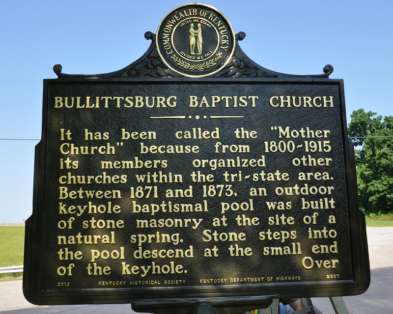 Boone County Kentucky Historical Society Bullittsburg Baptist Church